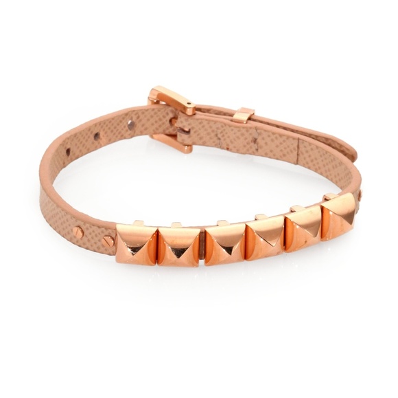 michael kors leather bracelet